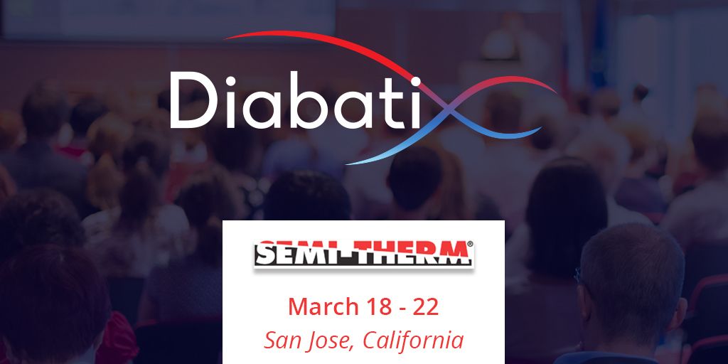 diabatix's tweet photo. We're ready to bring some cool to California on March 18 for #semitherm 2019. @semitherm, looking forward to your 35th annual event!
❤️ if you will be attending too! https://t.co/WIuR27aYjW