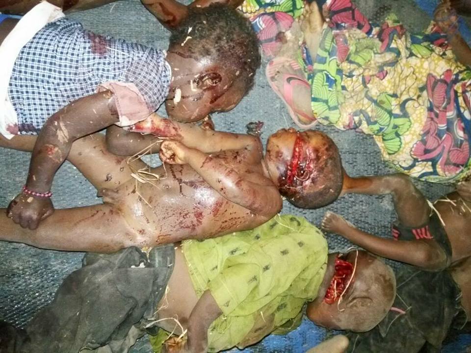 savndaniel's tweet photo. Children, innocent children were slaughtered like animals and @MBuhari couldn't do anything about it. Rather, he was interested in how many cows were killed. Tomorrow, is judgement day.
Fellow compatriots,
Rise and vote out this bloodthirsty dictator called @MBuhari! https://t.co/OZC3zhDlxr