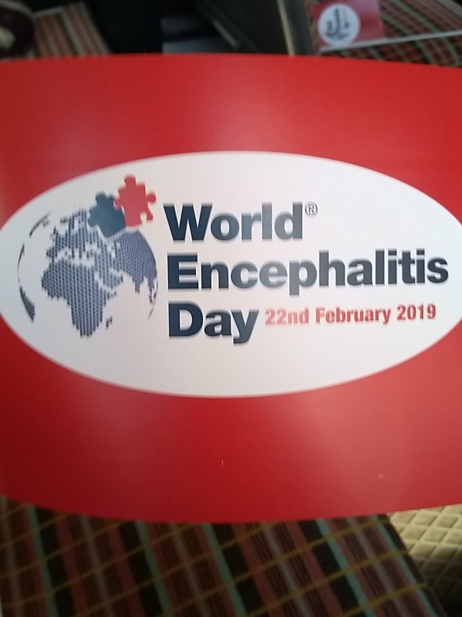 Edmondson1James's tweet photo. Did you know that it is estimated that there are 6,000 cases of encephalitis in the UK alone each year? #Red4WED @encephalitis @PI_MedNegCW https://t.co/E1ppgi6Jyf