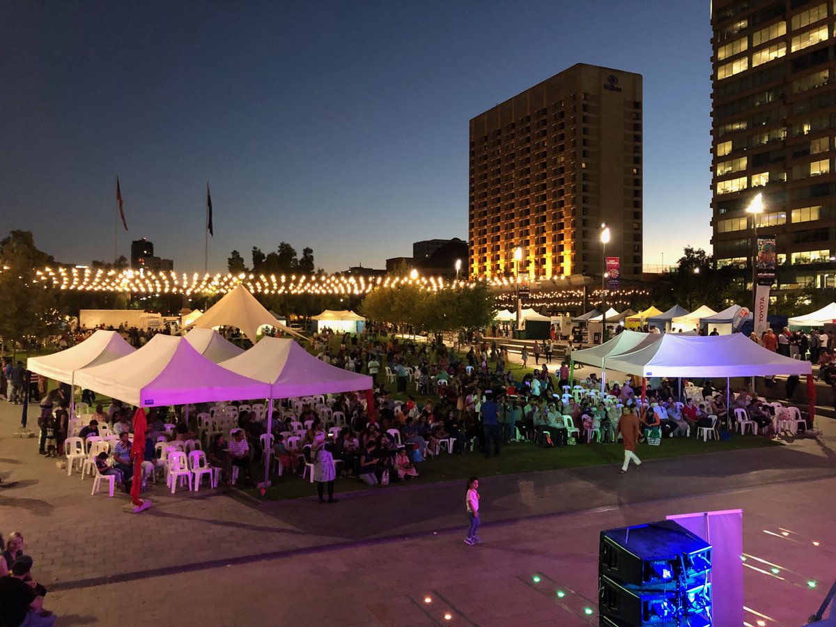 I have a great (temporary) office in the middle of #VictoriaSquare 😁 Greeting hundreds of people enjoying the #Indian Australia Association SA’s 27th Indian Mela in the City of #Adelaide. Thank you to the #volunteers who make this all happen. #auspol #multiculturaladelaide