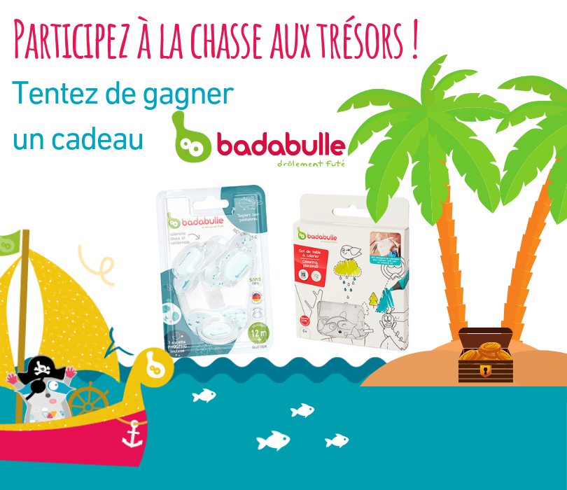 #Jeuconcours #Badabulle jusqu'au 28/02/2019 inclus. Tentez de gagner l'un des nombreux cadeaux drôlement futés : shakr.cc/1vk5b