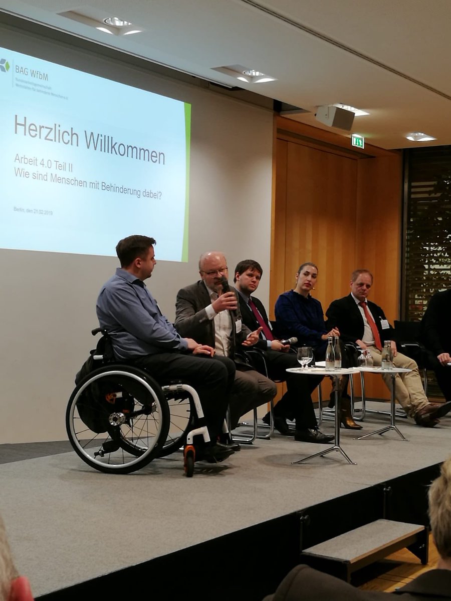 TannertBenjamin's tweet photo. Tolle Einblicke und Impulse bei der Veranstaltung „Arbeit 4.0 - Wie sind Menschen mit Behinderung dabei?“ #HCIBremen #WfbM https://t.co/5BftJGL8q0