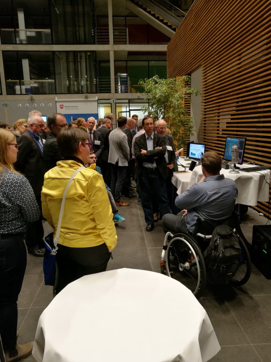 Tolle Einblicke und Impulse bei der Veranstaltung „Arbeit 4.0 - Wie sind Menschen mit Behinderung dabei?“ #HCIBremen #WfbM