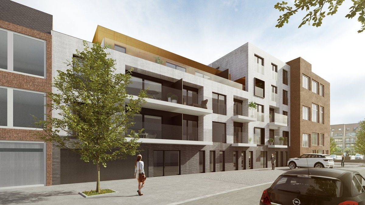 Cr3do_3D's tweet photo. In Ninove bouwt WolfInvest aan twee nieuwe appartementsgebouwen op de Graanmarkt. Wij verzorgden alvast de visualisaties, maquette en commerciële grondplannen! https://t.co/d6xCRoeg2c