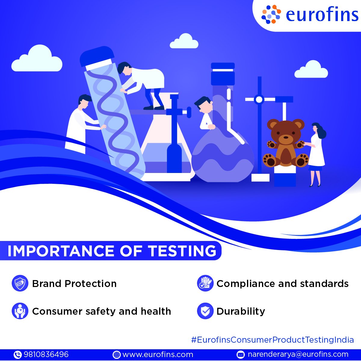 EurofinsCPTI's tweet photo. Do you know why testing is required?
#eurofinsCPTI
#testingimportance
#Consumersafety https://t.co/NtzZoAswIe