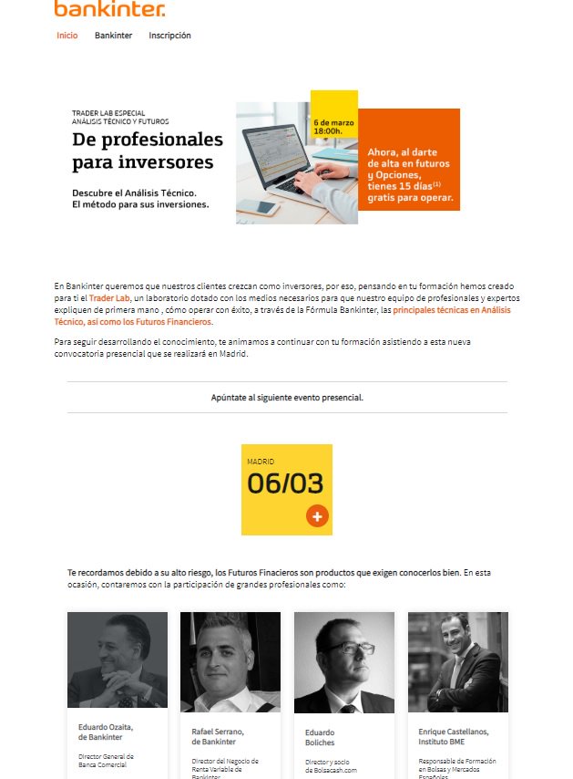 BolsaBME's tweet photo. .@KiqueKas es uno de los ponentes de la nueva edición de los #TraderLab de @Bankinter. El próximo, tendrá lugar el día 6 de marzo en el Palacio de la Bolsa de Madrid. Inscripción https://t.co/E4WHet6ieL https://t.co/Gusyo78OZG