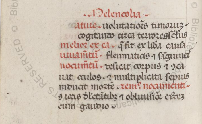 Food, hygiene, activity and rest for the personal physical and mental well-being in the Tacuinum Sanitatis: medieval handbook on wellness, based on the 11th cent. Arab medical treatise by Elluchasem Elimithar🍉🧼☀🧘🏻‍♀️💕digi.vatlib.it/view/MSS_Vat.l… (14th c.) #LatestDigitizedManuscripts