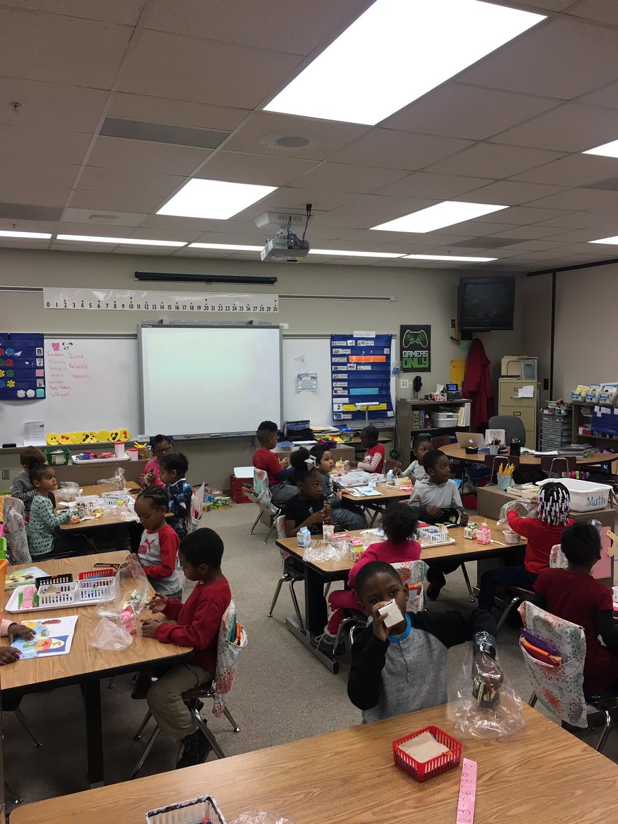 Mrs. Gamerl’s kindergarten class... striving for 95...100% here! #OPSProud  #Strivefor95