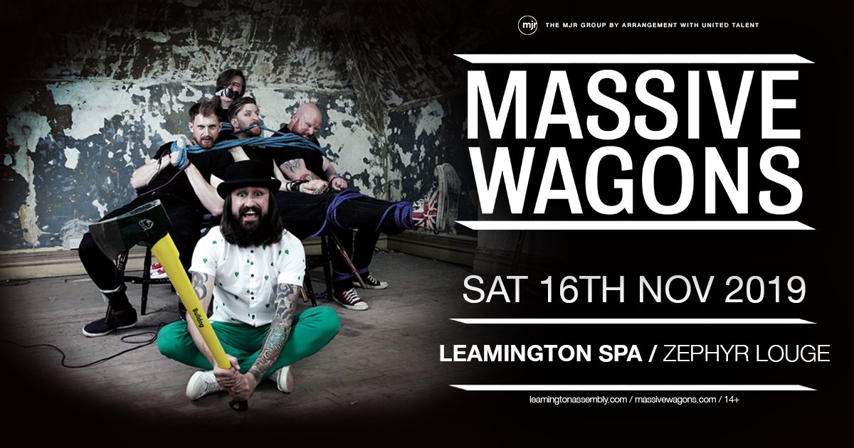 Tickets are on sale for <a href="/MassiveWagons/">Massive Wagons</a>! - bit.ly/MassiveWagonsZ…

🗓️ Saturday 16th Nov - SAVE THE DATE