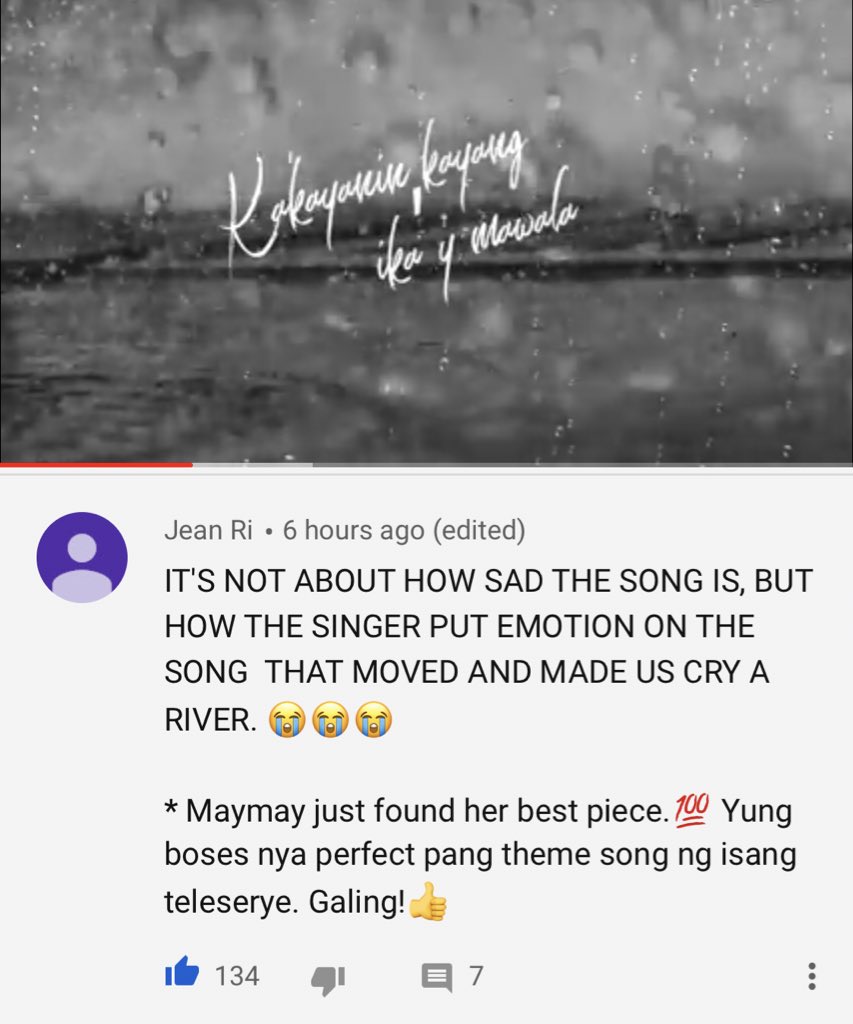 Cathy919's tweet photo. Ang sarap magbasa ng mga comments... @maymayentrata07 #MaymayEntrata #KakayaninKaya https://t.co/ys5C7T9CHc