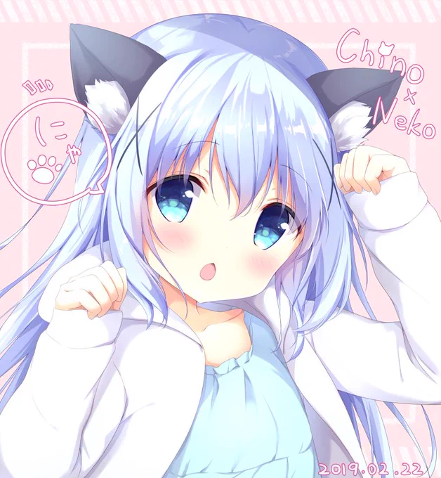猫チノちゃん?
#猫の日
#にゃんにゃんにゃんの日 