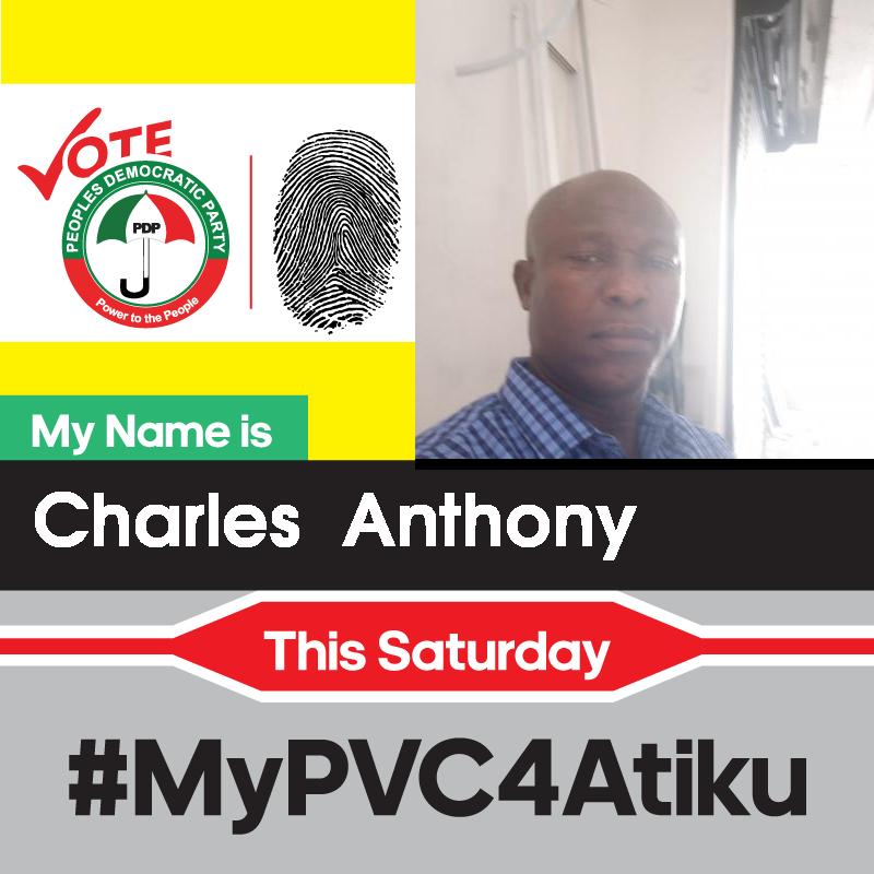 #MyPVC4Atiku 
#BetterNigeria 
#LetsGetNigeriaWorkingAgain