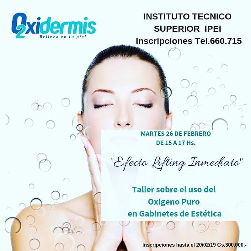 silvia18856's tweet photo. El 26 de febrero taller de oxígeno terapia. De 15 a 17 en IPEI oxigeno puro para tu piel https://t.co/lX0CvkEOXM