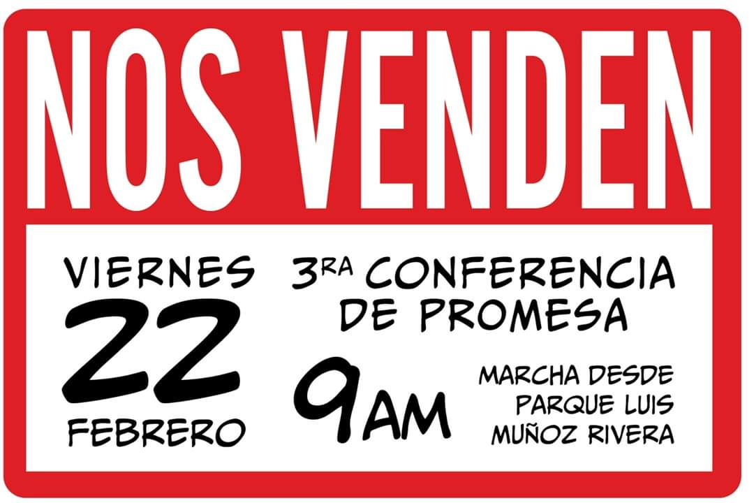 OjalaCTD's tweet photo. ¡Hoy marchamos! Habrán guaguas desde las 8:30am frente a la Torre para proveer transportación. 

La educación no se vende, se defiende

#22F https://t.co/0WTBYBsYDS