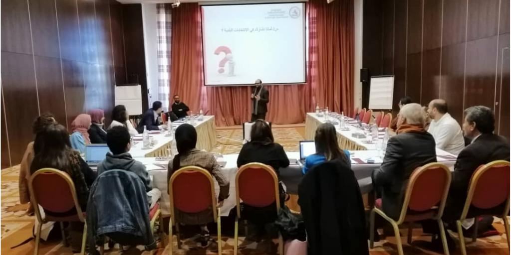 With support from <a href="/UNDPLibya/">UNDP Libya</a> &amp; <a href="/UNSMILibya/">UNSMIL</a>, the Central Committee for Municipal Council Elections brought together 11 artists from all over #Libya to boost @CcmceLy awareness-raising activities and voter 🗳️participation. Participants are currently working on their initiatives.