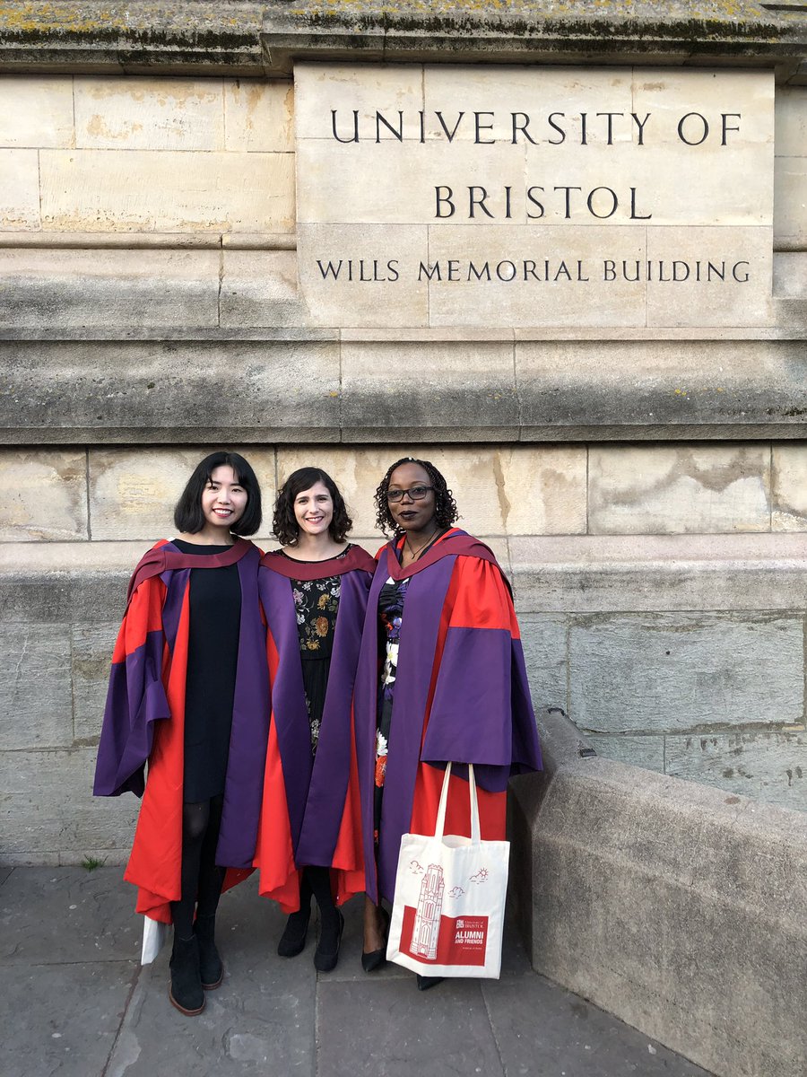 AngelikPapadaki's tweet photo. And last but not least, #myfirstPhDstudent graduated yesterday. Congratulations Dr @a_ortega_a, you taught me a lot! #phdchat #BristolGrad @UoBrisSPS https://t.co/mCfwYflR1r