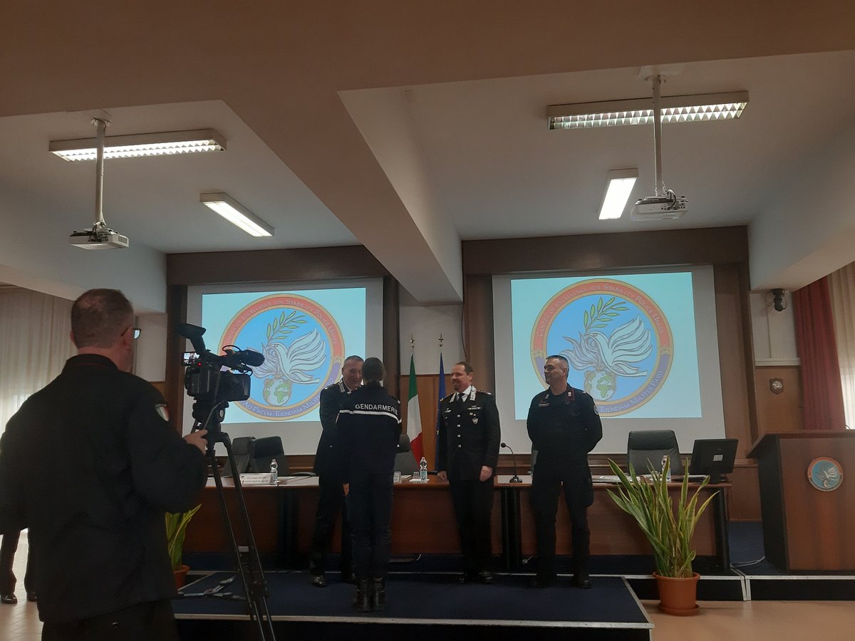 CEP_Slovenia's tweet photo. Fourth training of #LET4CAP project has successfuly concluded with certificates delivery and closing ceremony at Carabinieri Center of Excellence for Stability Police Units in Vicenza #MMA #CSDP @CoESPU_News @PolandMOI @stu_svi @_Carabinieri_ @ScuolaSantAnna https://t.co/zAaQ8Sgecz