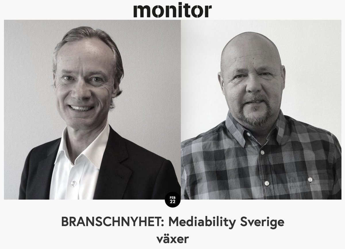 Vi växer i Sverige! 

bit.ly/2GFbMgS 
#professionalequipment #liveproduction #mediatech #broadcast #broadcasttech #technology #production #TechnologyNews