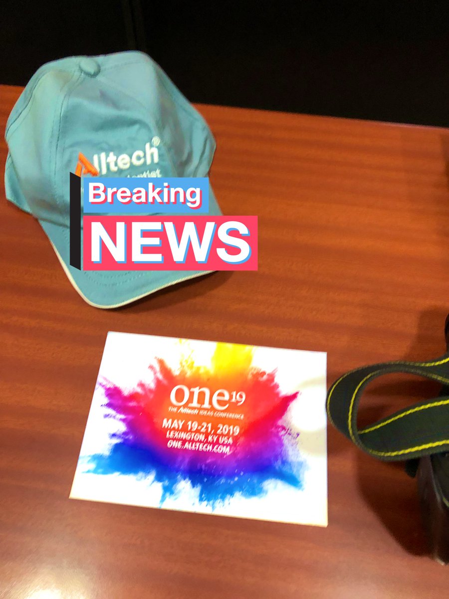 VinnyGandham's tweet photo. Friday π€©π€© and Here we are all set to discuss with team and customers π§πΎ #ONE19 @alltech #alltechindia https://t.co/mtHDJCpcn3
