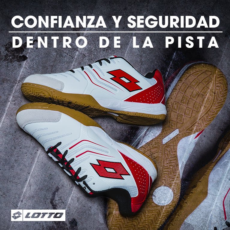 Con todo lo que necesitas en una zapatilla de fútbol sala · Lotto Tacto 300
--
Enlace web: bit.ly/2U6GV08
--
#FutbolEmotion #FutbolSala #Futsal #Lotto