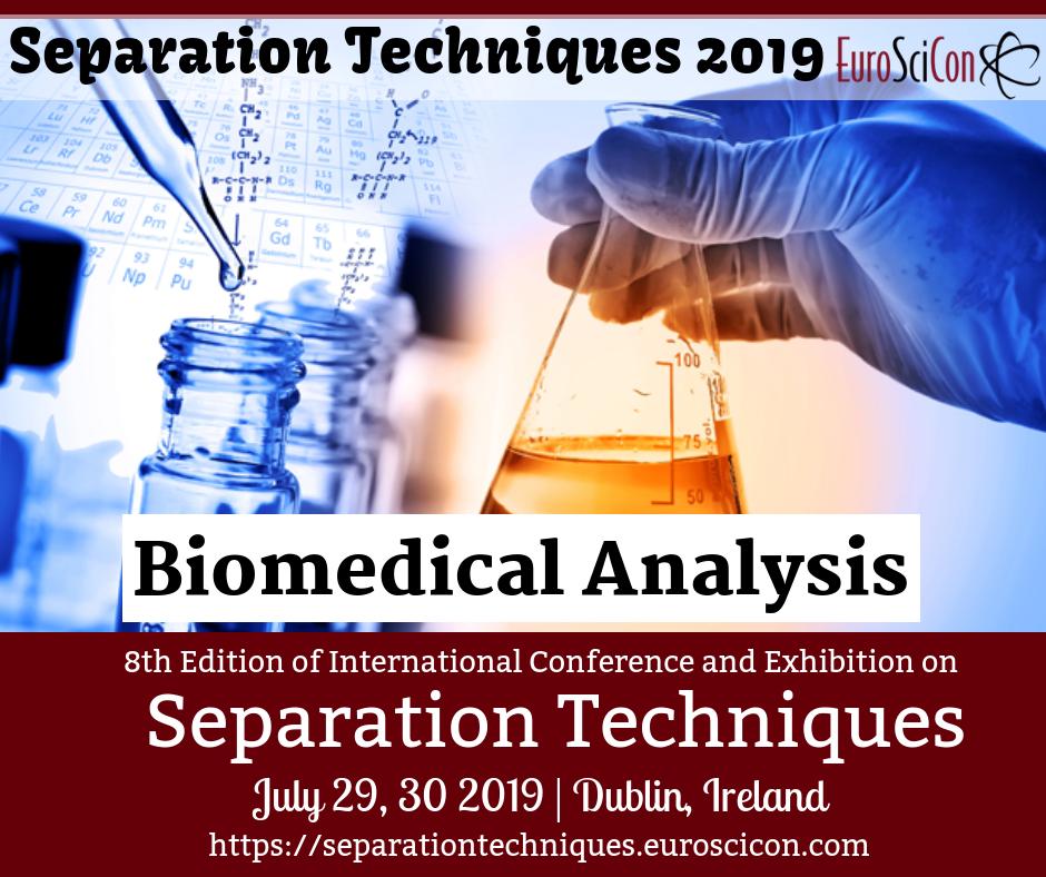 SeparationTec's tweet image. or more info about the conference at:
separationtechniques.euroscicon.com

Workshop on: Nanocellulose in biomedicine: Current status and future prospect
#BioSeparations
#BioanalyticalTechniques
#Bioavailability
#Biomaterials
#Biomarkers
#SeparationTechniques | July 29-30, 2019 Dublin Ireland