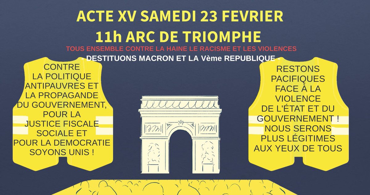 Gilets Jaunes Paris Acte36 On Twitter Ce Samedi Les