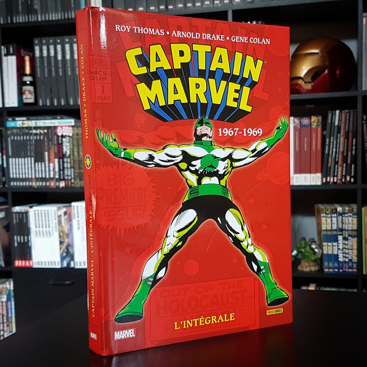 3MarVell's tweet photo. : le bijou !  💎

#CaptainMarvel 
#MarVell #Kree #MarvelComics #StanLee #GeneColan #PaniniComics #MarvelClassic #Integrale https://t.co/yQSgbsH6st