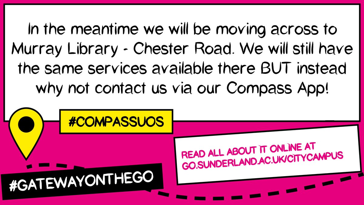 GatewayUoS's tweet image. Heard the news!! We are moving across to Murray Library from the 8th April whilst The Gateway gets a brand new makeover! :) #gatewaydevelopment #gatewayuos