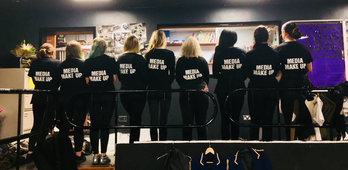 YeovilCollege's tweet photo. #FlashbackFriday to our extremely talented Level 2/3 Media Make-up & Level 3 Media students who helped out at @Preston_School's production of Les Mis!
Congratulations again to Preston for the fantastic performances! ๐ญ
#WhereLearningComesToLife https://t.co/td0UdwQIxB