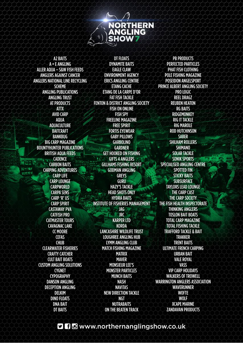 FCEExhibitions's tweet image. Good luck to all the exhibitors at the #NAS7 show this weekend!🙌 @NAnglingShow
#EventProfs #FCEvents