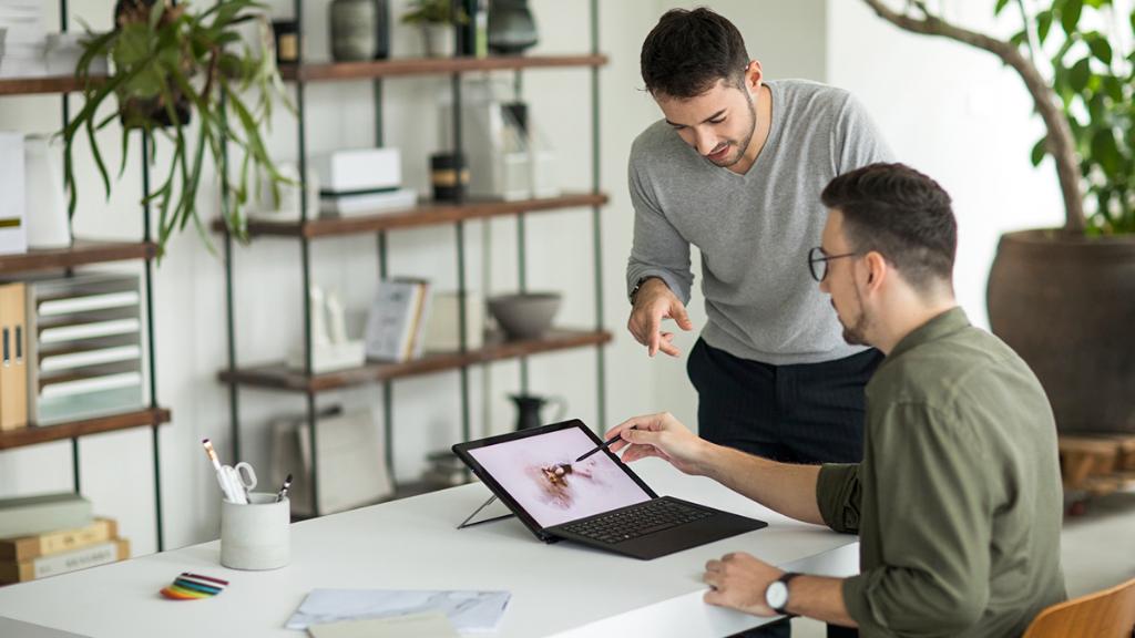 acerID's tweet photo. You are told never to stand and point, but the Switch7 is an exception to the rule. #Switch7 #AcerID #LaptopAcer https://t.co/rB8OPNvRjJ