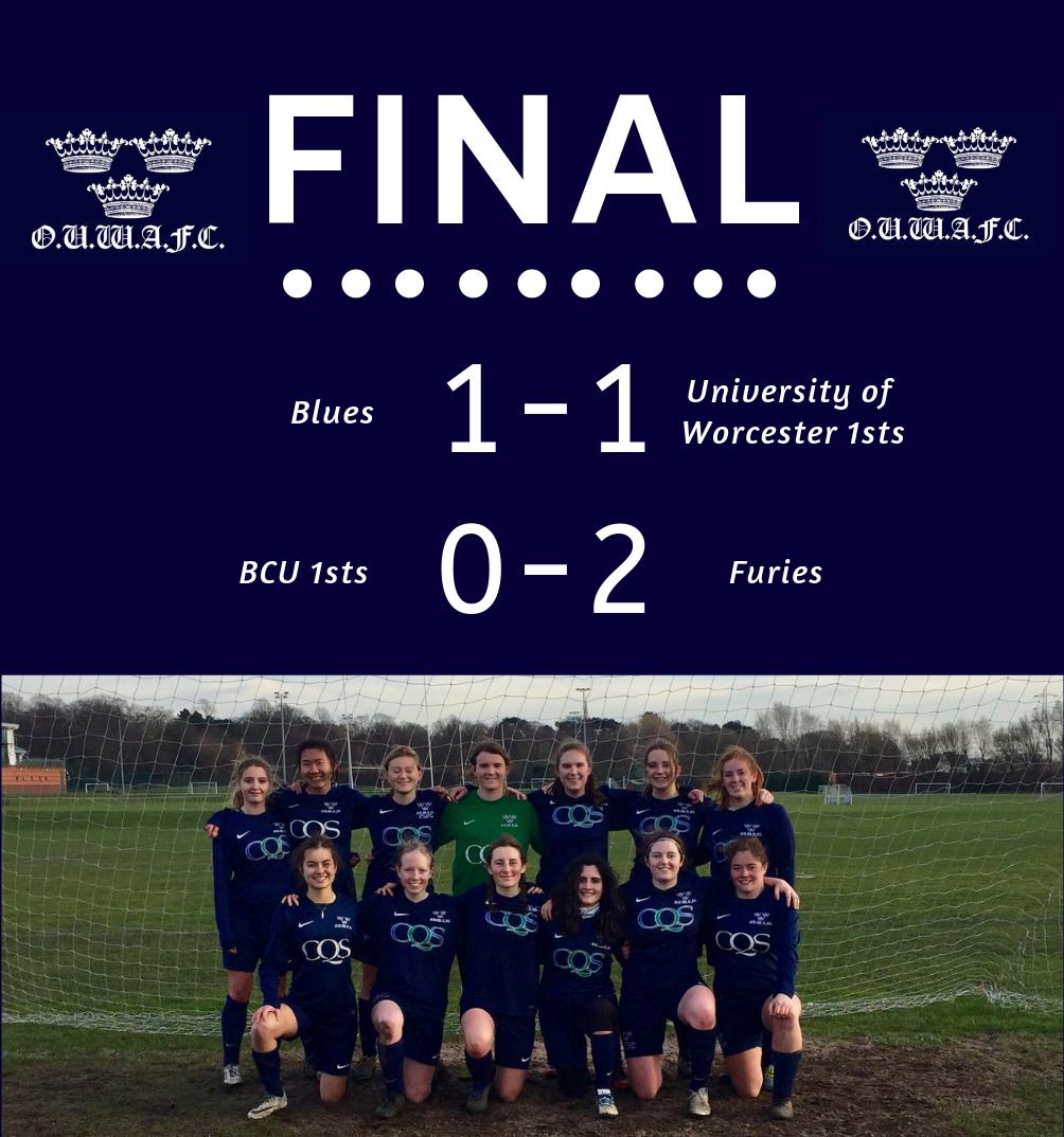 OUWAFC's tweet photo. Both the Blues and Furies were in action last week and looking to get 3 points.
Read the full match reports on our website ➡️ https://t.co/LsgsXiafjF
#thisgirlcan #womeninfootball #bucswednesday https://t.co/bgjIGMh2ai