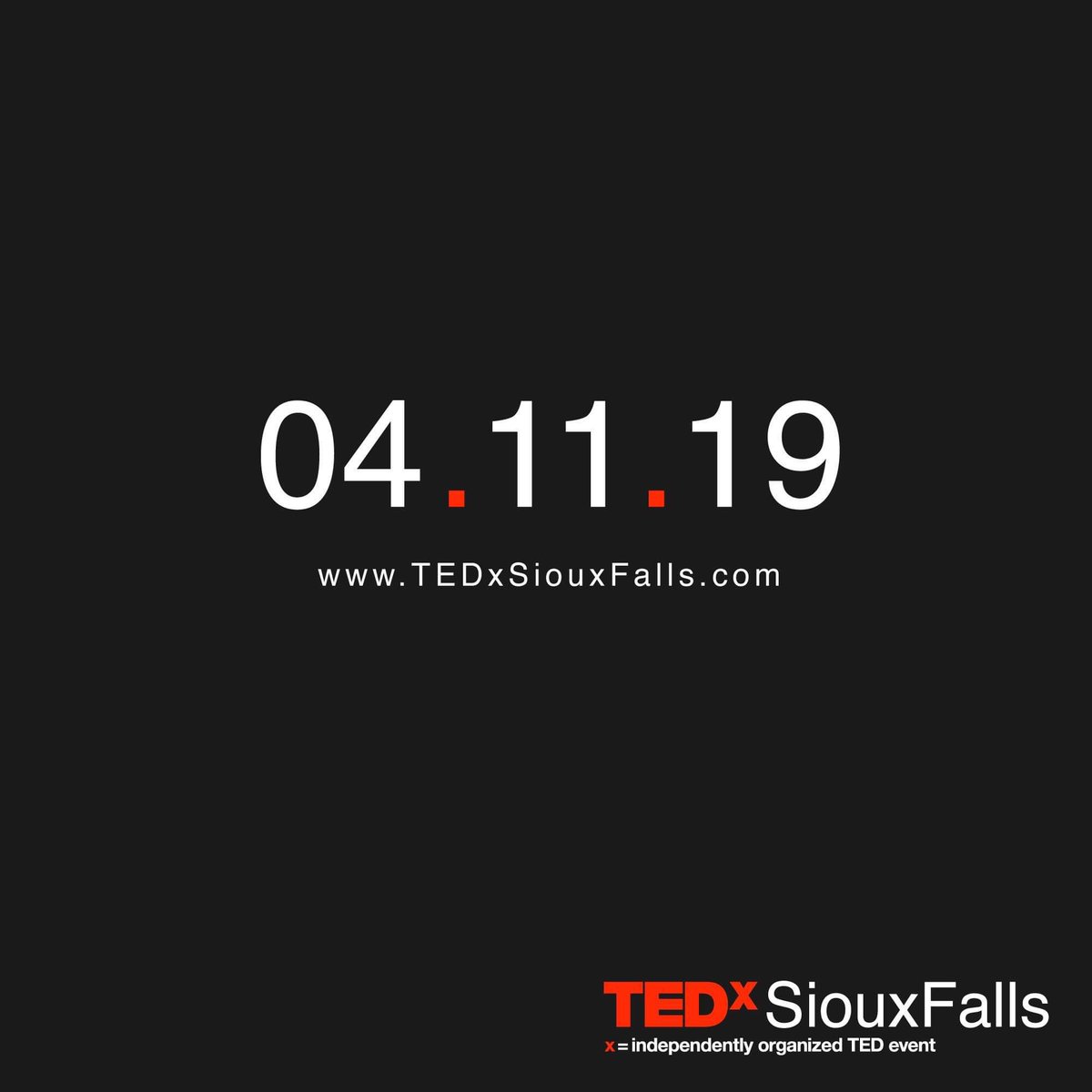 TEDxSiouxFalls's tweet photo. #itisBACK🎥 https://t.co/MP89ZGYXMZ https://t.co/Z0JYZcLb7k