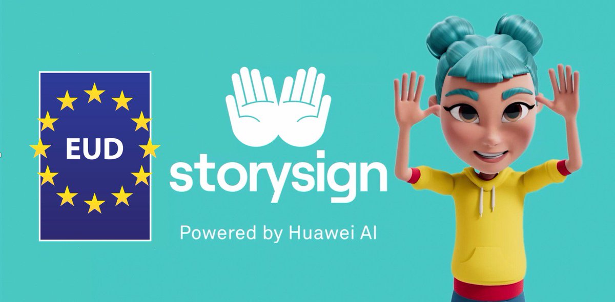 It doesn’t end there! Huawei is going to expand the library of StorySign with additional 4 books in 11 different sign languages! #StorySign 
 <a href="/HuaweiMobile/">Huawei Mobile</a>