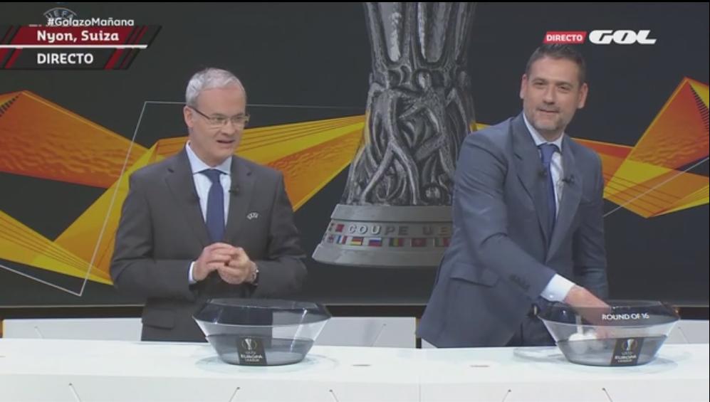 GolStadium (@gol_stadium) on Twitter photo 📢 Cruces del sorteo de octavos de <a href="/EuropaLeague/">UEFA Europa League</a>:
▪️Chelsea - Dinamo Kiev
▪️Eintracht Frankfurt - Inter
▪️Napoli - Salzburg
💥Valencia - Krasnodar
▪️Dinamo Zagreb - Benfica
💥Sevilla - Slavia Praga
▪️Arsenal - Rennes
💥Zenit - Villarreal
#GolazoMañana 📢 Cruces del sorteo de octavos de <a href="/EuropaLeague/">UEFA Europa League</a>:
▪️Chelsea - Dinamo Kiev
▪️Eintracht Frankfurt - Inter
▪️Napoli - Salzburg
💥Valencia - Krasnodar
▪️Dinamo Zagreb - Benfica
💥Sevilla - Slavia Praga
▪️Arsenal - Rennes
💥Zenit - Villarreal
#GolazoMañana