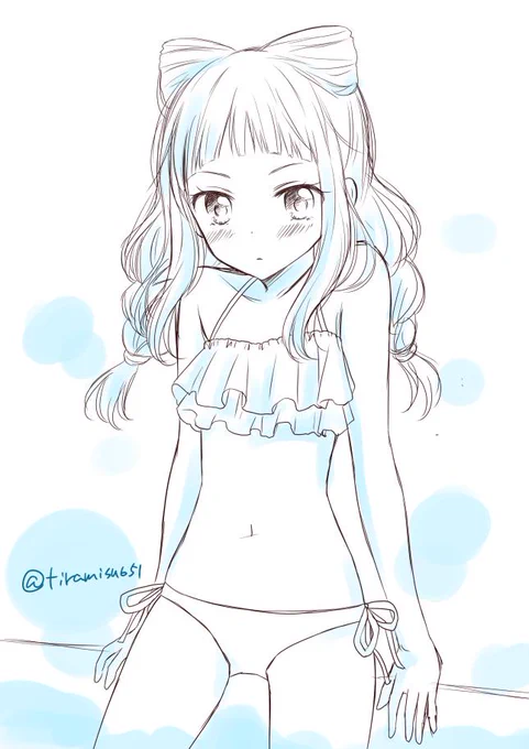 猫の日なのであこにゃん(ちょっとセクシー) 