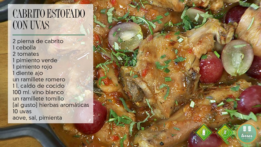 CocinaRTVE's tweet photo. Hay combinaciones raras
Otras que no funcionan
Y otras que simplemente son espectaculares
Es el caso de este cabrito con uvas
Ahí van los ingredientes
#TorresCocina
@Decastajijona @CarneCordero @CabritoLechal @ganaderoespacio @opiniondemama @mamasestresadas @PauRodriguezG https://t.co/KYDSAWC2lm