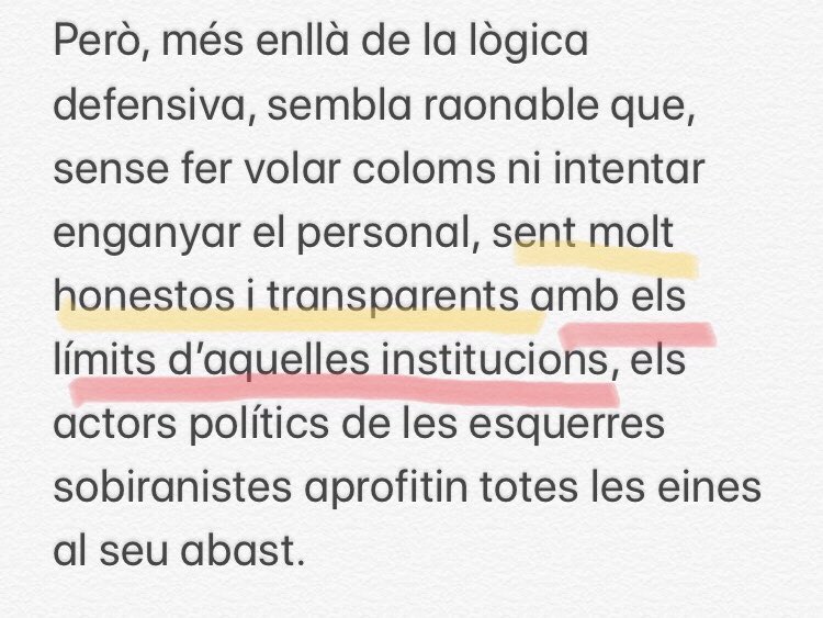 Marta_Sibina's tweet image. M’encataria sentir una proposta per les eleccions generals que digués que hi ha coses que no es podran fer pq la institució té molts límits.
No vull sentir farem això i allò si ens voteu! No seria honest! Calen programes reals i sincers.

#honestedat

elcritic.cat/blogs/sentitcr…