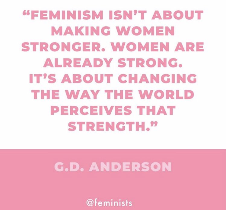 CoventryTSG's tweet photo. So true.. 
Credit: feminists 
#womenhelpingwomen #womenempowerment #empowerment #womenpower #jointherevolution #feminist #strongwomen #equality #ladyboss #genderequality #coventrystudents #coventryuniversity #fridaymotivation #fridayvibes #fridaythoughts https://t.co/2C6R6u4oI0