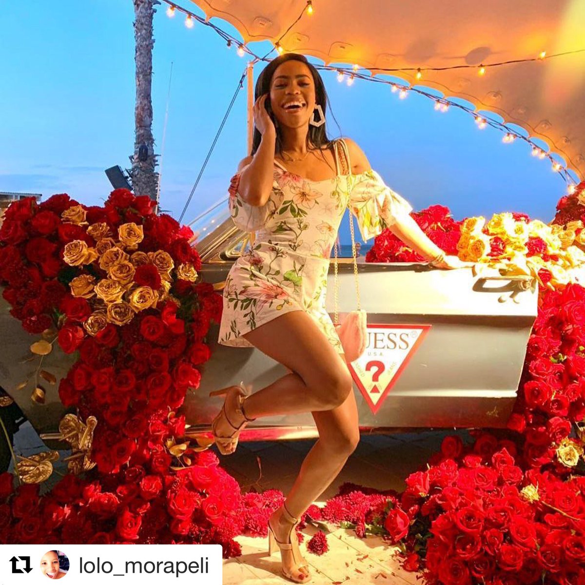 AIRelations's tweet photo. Fresh beautiful flowers for our gorgeous @neythebae_sa #loveGUESS #BelieveInYourself #believeinyourVision #believeinyourMagic #believeinyourPower https://t.co/Bvb4QZa3NR