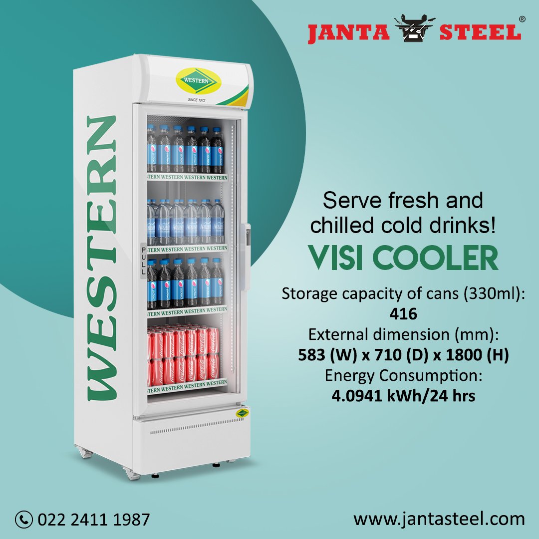 western visi cooler price list