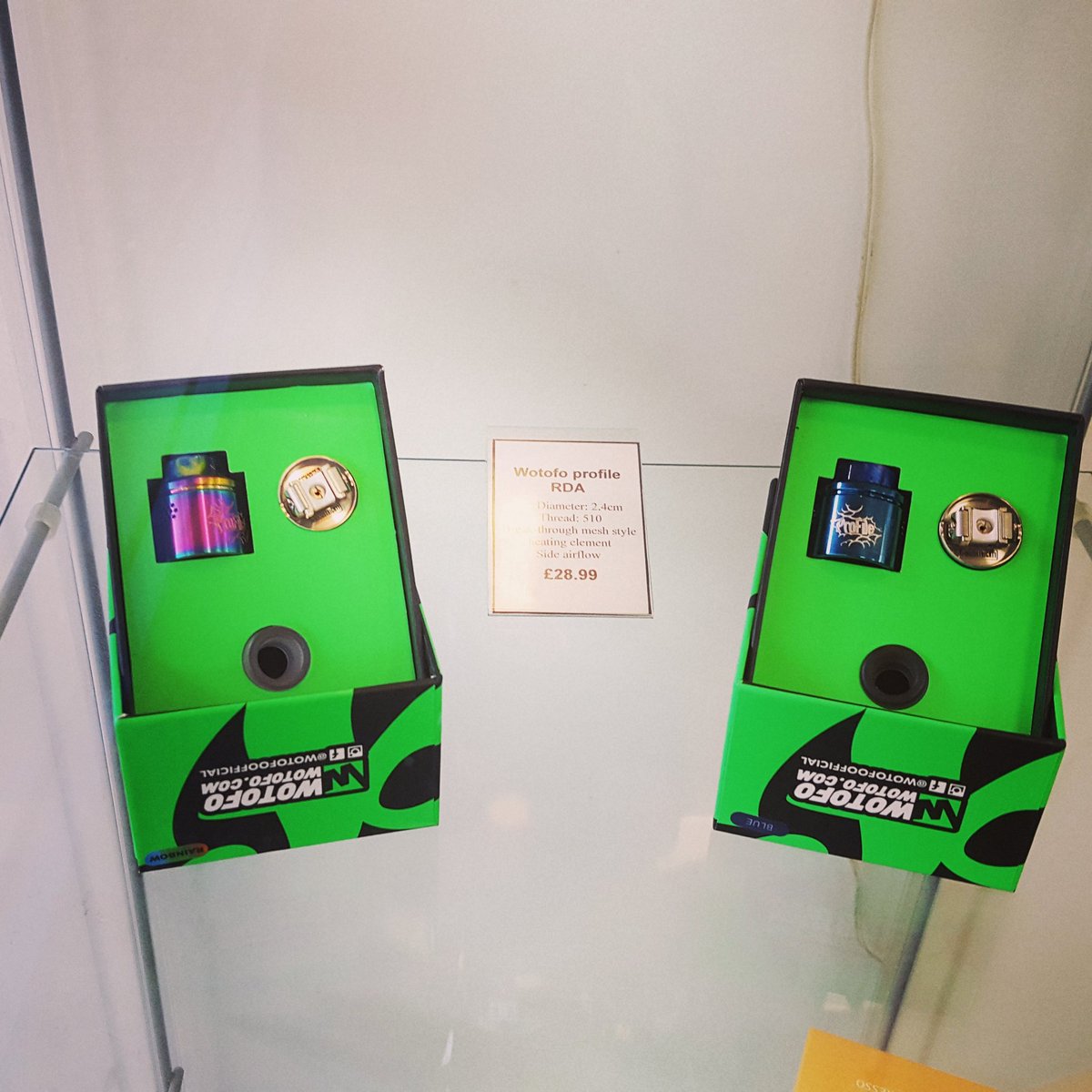 VapourDreams's tweet photo. We sell #wotofo #wotofoprofilerda great for #meshcoils 😊 #diy #eliquid #cloud #diycoils #rda  #eliquidbottles  #eliquidsyringe #gloves #syringe #pg #vg 
https://t.co/Gqoz8rHLui

#vapourdreams #vape #vapelife #eliquid #cloudjuice #vapefam #vapenation #vapecommunity https://t.co/TefqYvGAR9
