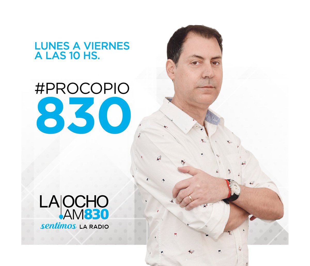 LT8am830's tweet photo. ⚠️En 15 minutos, llega #Procopio830 a @laochoam830 📻 https://t.co/MVtmD5BZjy