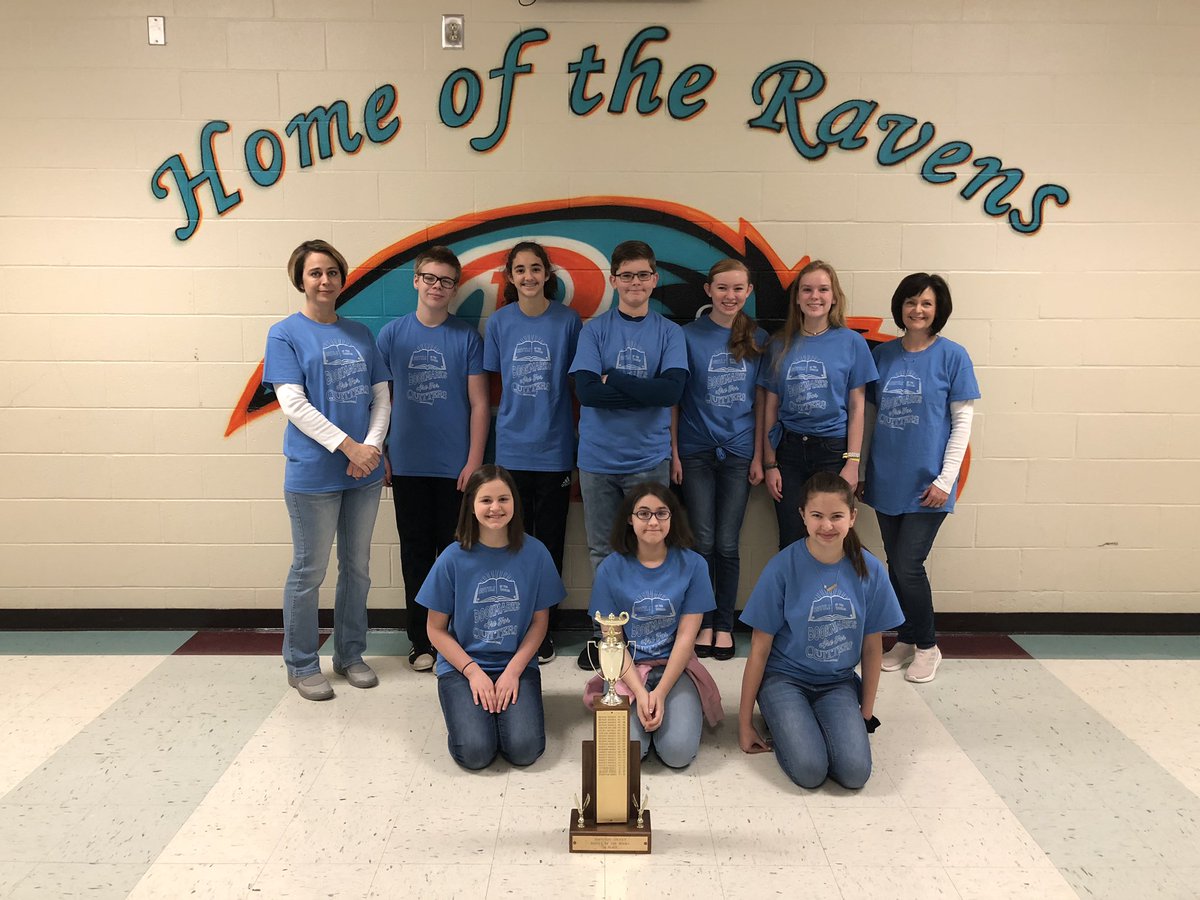 Our Battle of the Books team is ready for battle!