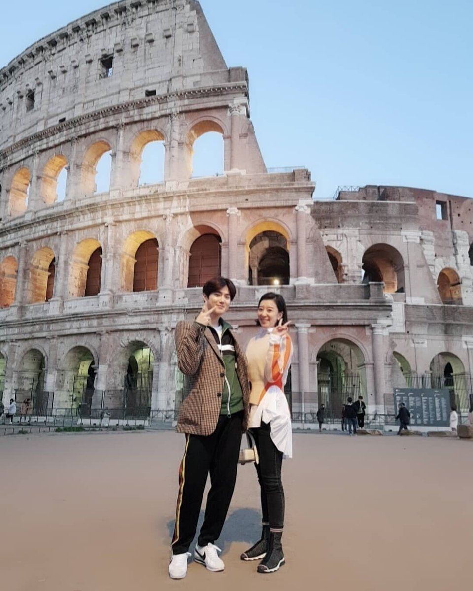 colosseo with #Suho #exo https 