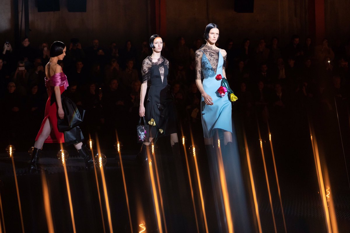 StormModels's tweet photo. Emily Driver [Prada Exclusive; closed] #EmilyDriver ; #SofiaSteinberg;  @LiuWenLW ; #RebeccaLongendyke ;  #ChunJin  for Prada AW19 ⁣
• Stylist #OlivierRizzo⁣
• Hair @GuidoPalau ⁣
• Makeup @patmcgrathreal ⁣
• Casting #ashleybrokaw ⁣
@Prada ⁣ https://t.co/mnsaXy3YDG
