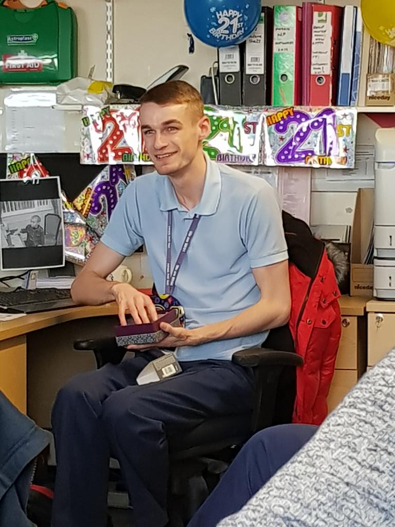 Happy 21st birthday Dan #TeamResp #WHHHOSPITALS our great apprentice