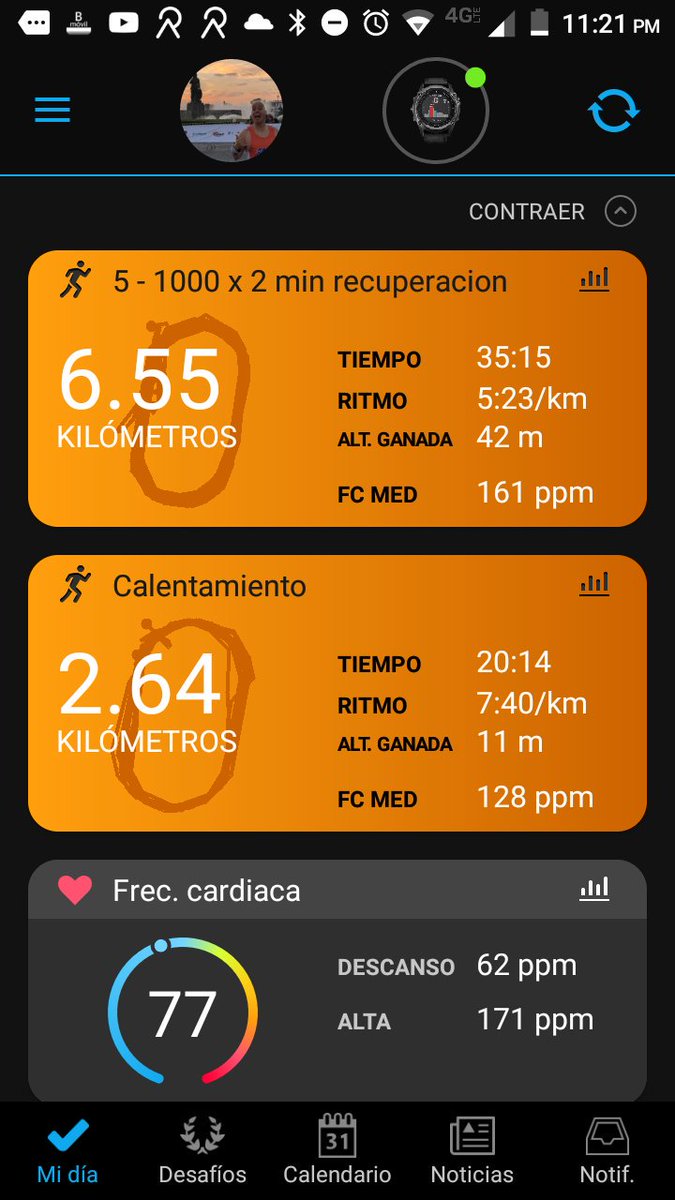 jmanuelm3x23's tweet photo. De regreso después de 3 semanas sufrir una distensión muscular en pantorrilla, Vamos a estrenar la etiqueta de oro
#MedioMaratonGDL
#21KElectrolitGDL 
#YTuLimiteDondeEsta
#DeSangreNaranja
#YoElegiCorrer 
#LoveRunSmile 
#LograTusMetas
#ElNaranjaEsMiColor
@omicrongs @Training_10K https://t.co/H7lTjBgH0d