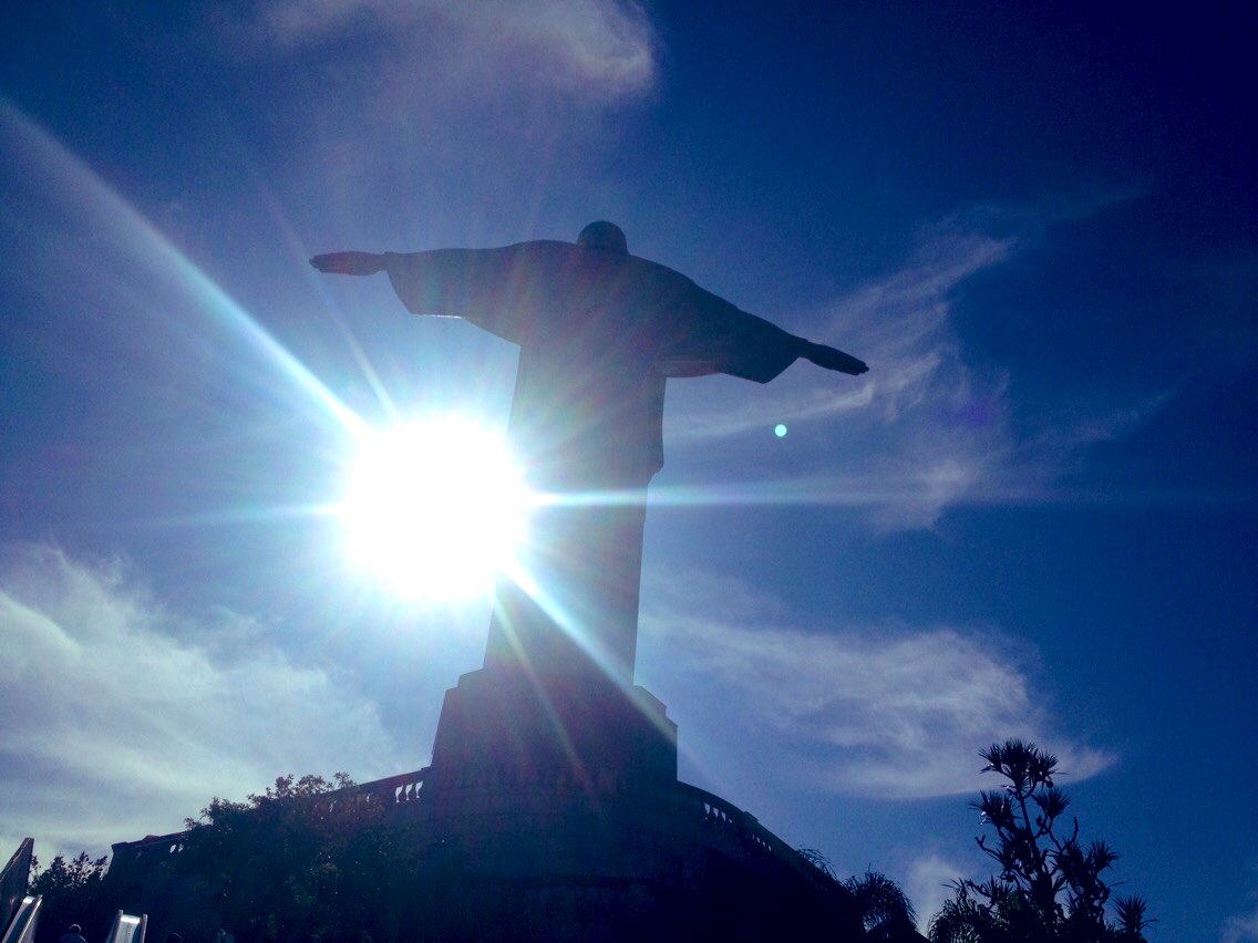 #DiasDePostales <a href="/mequieroirahi/">Me quiero ir ahí!!</a> Río de Janeiro #RiodeJaneiro #Brasil #CristoRedentor #Corcovado