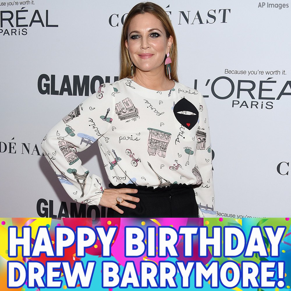Happy Birthday to Drew Barrymore! 